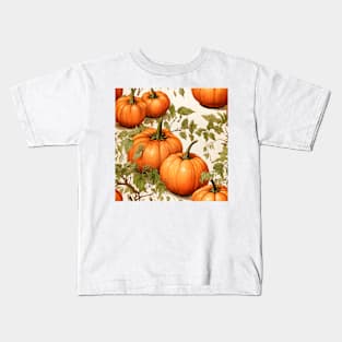 Pumpkin Pattern 19 Kids T-Shirt